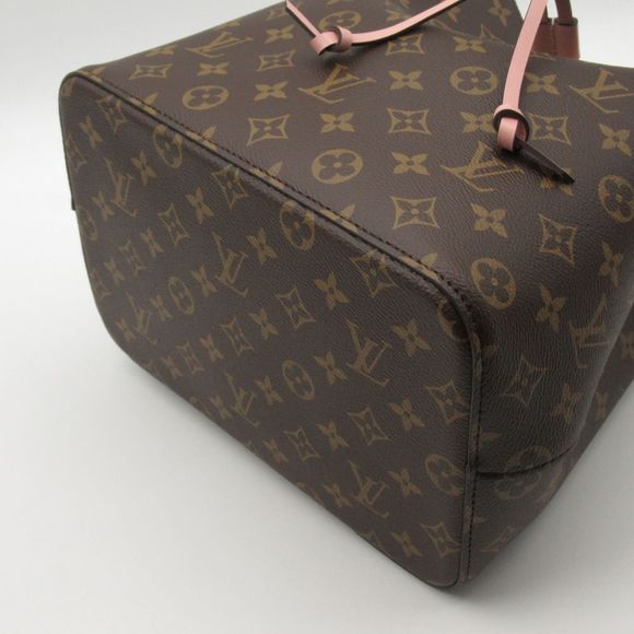 Louis Vuitton Neo Canvas Leather Monogram Brown Pink Shoulder Bag - Picture 4 of 9